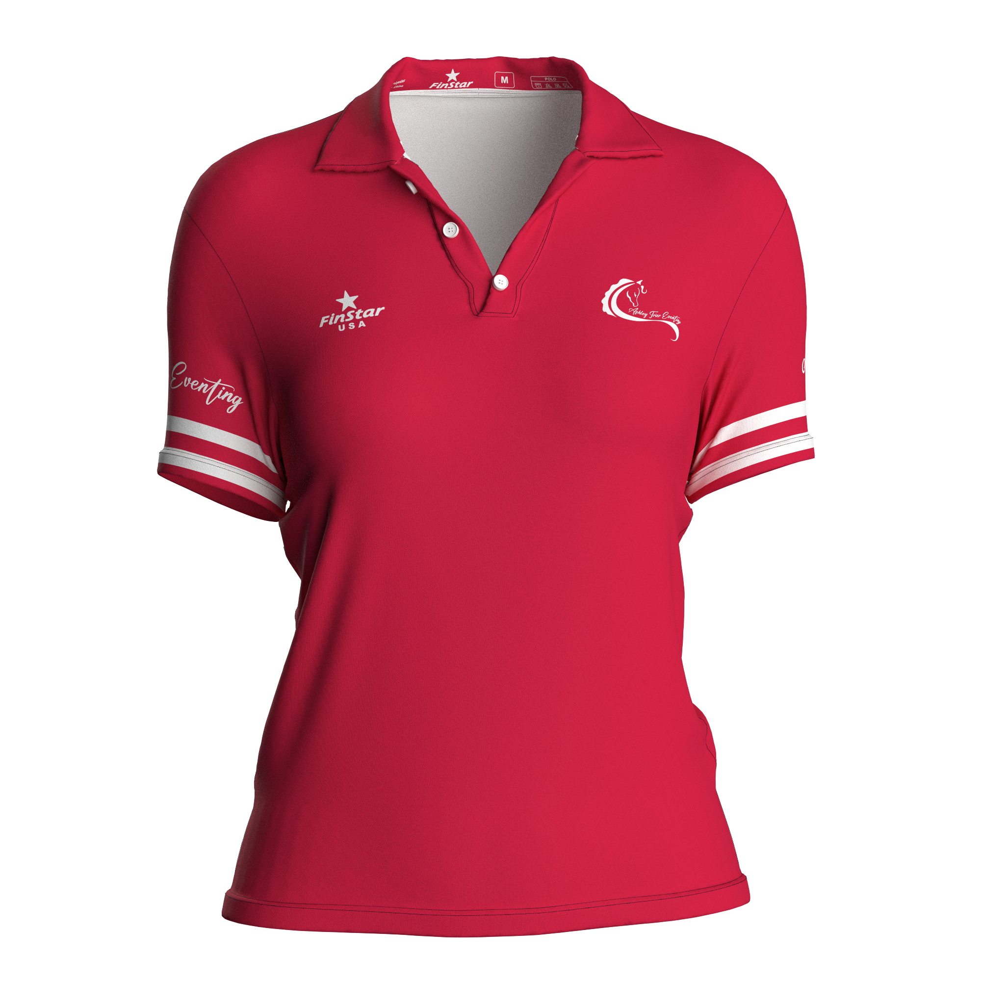 Riding Polo Shirt - ATE - Red