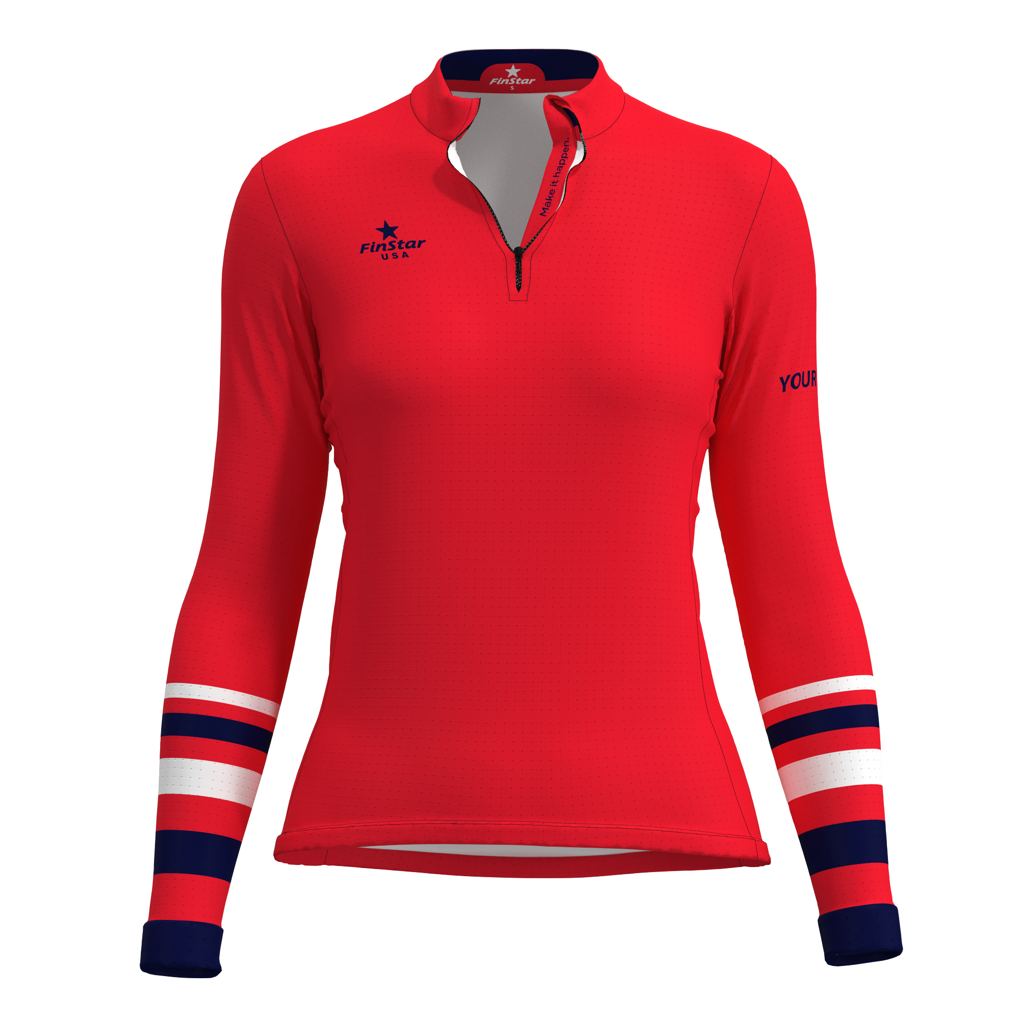 LS Rider top - Semi Custom - Red