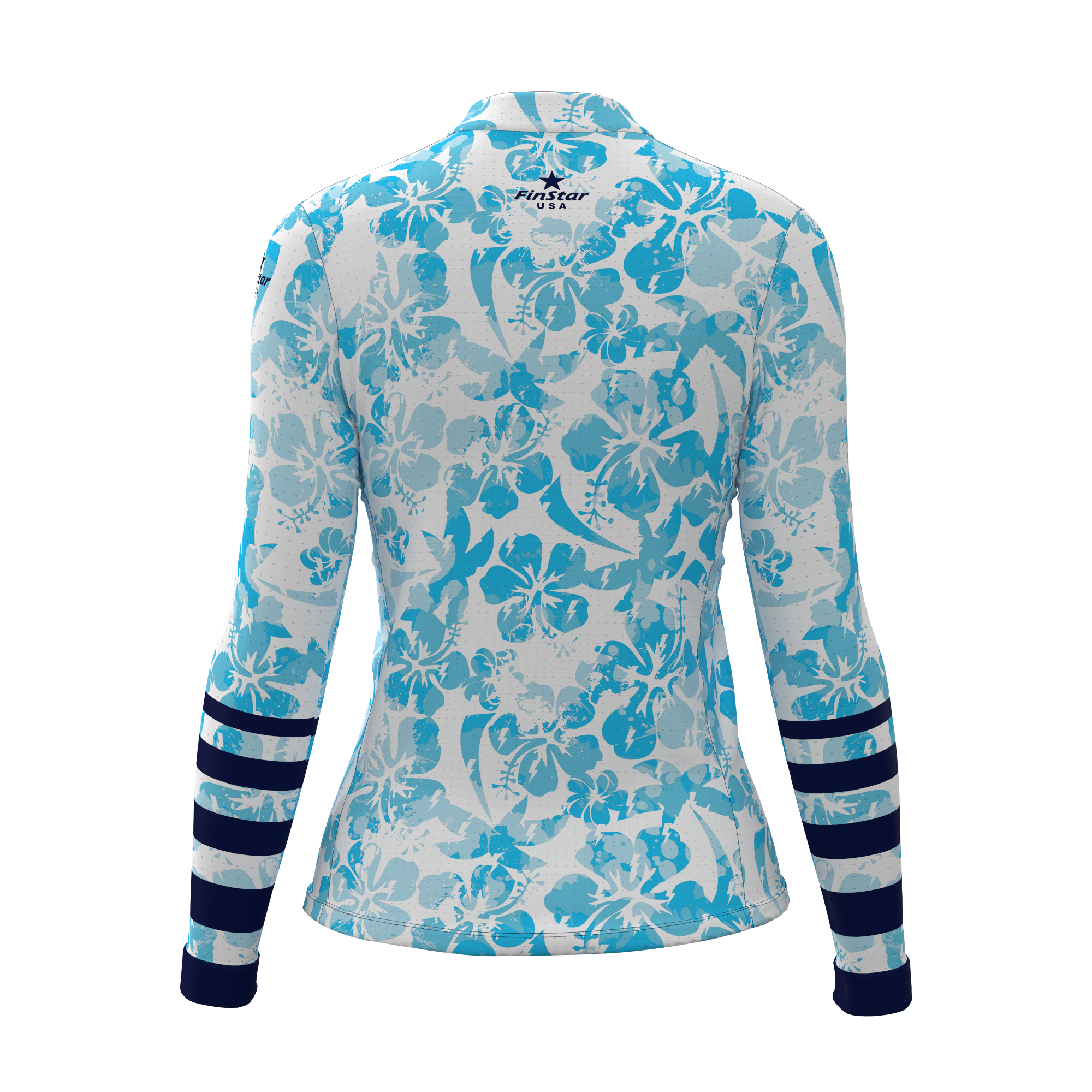 LS Rider Top - Floral Bolts