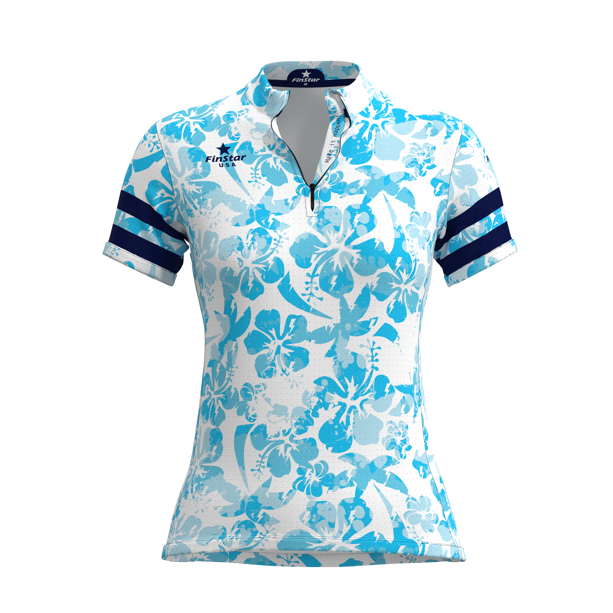 SS Rider Top - Floral Bolts