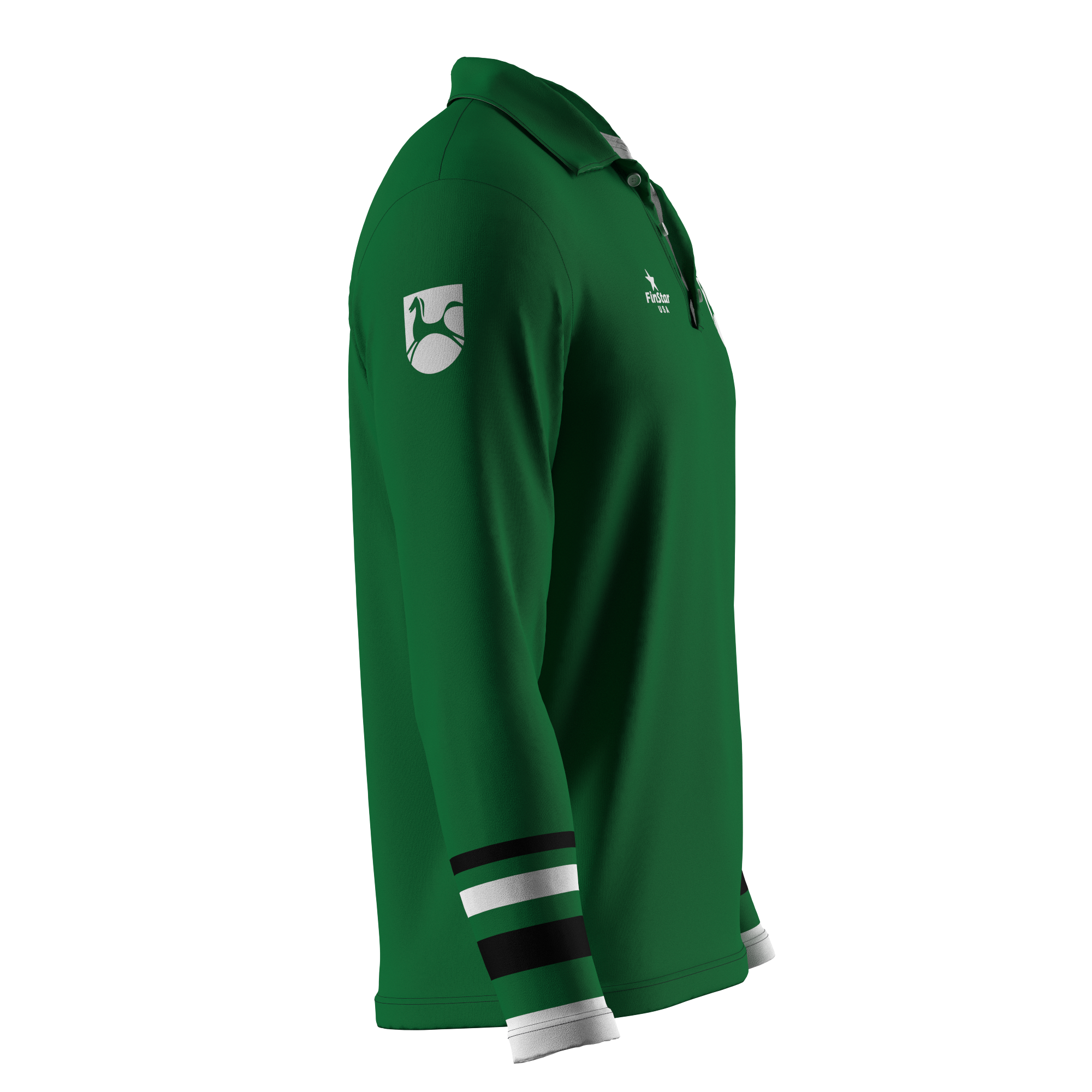 Men's LS Polo Shirt - LVF sold green