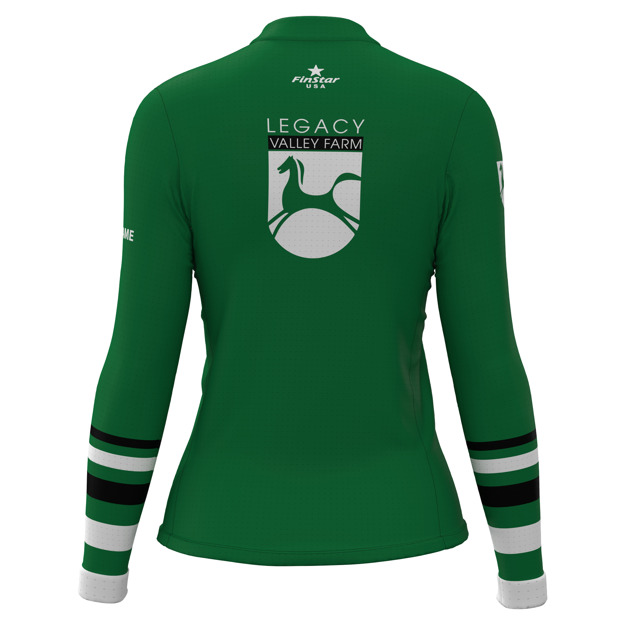 LS Rider Top - LVF solid green