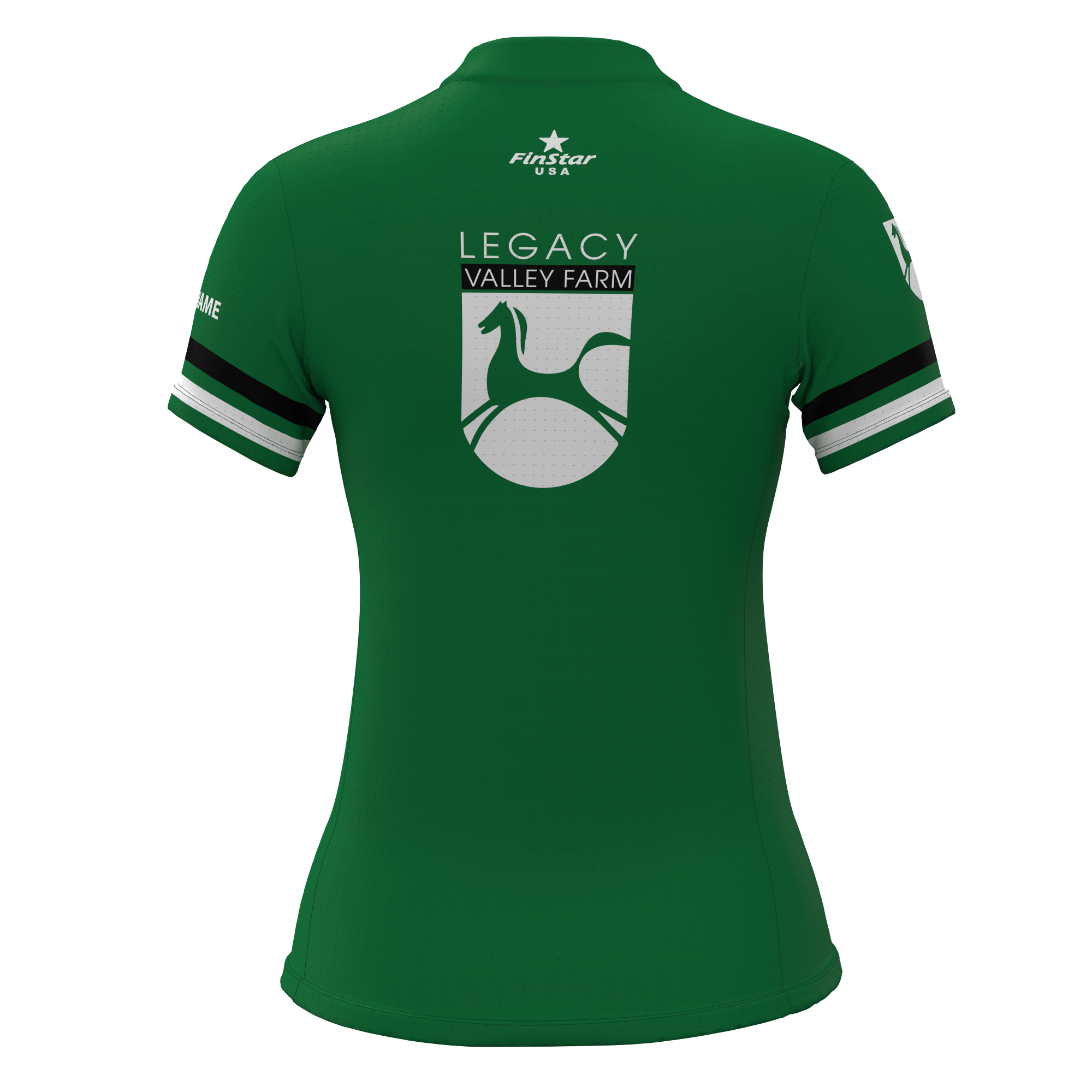 SS Rider Top - LVF solid green