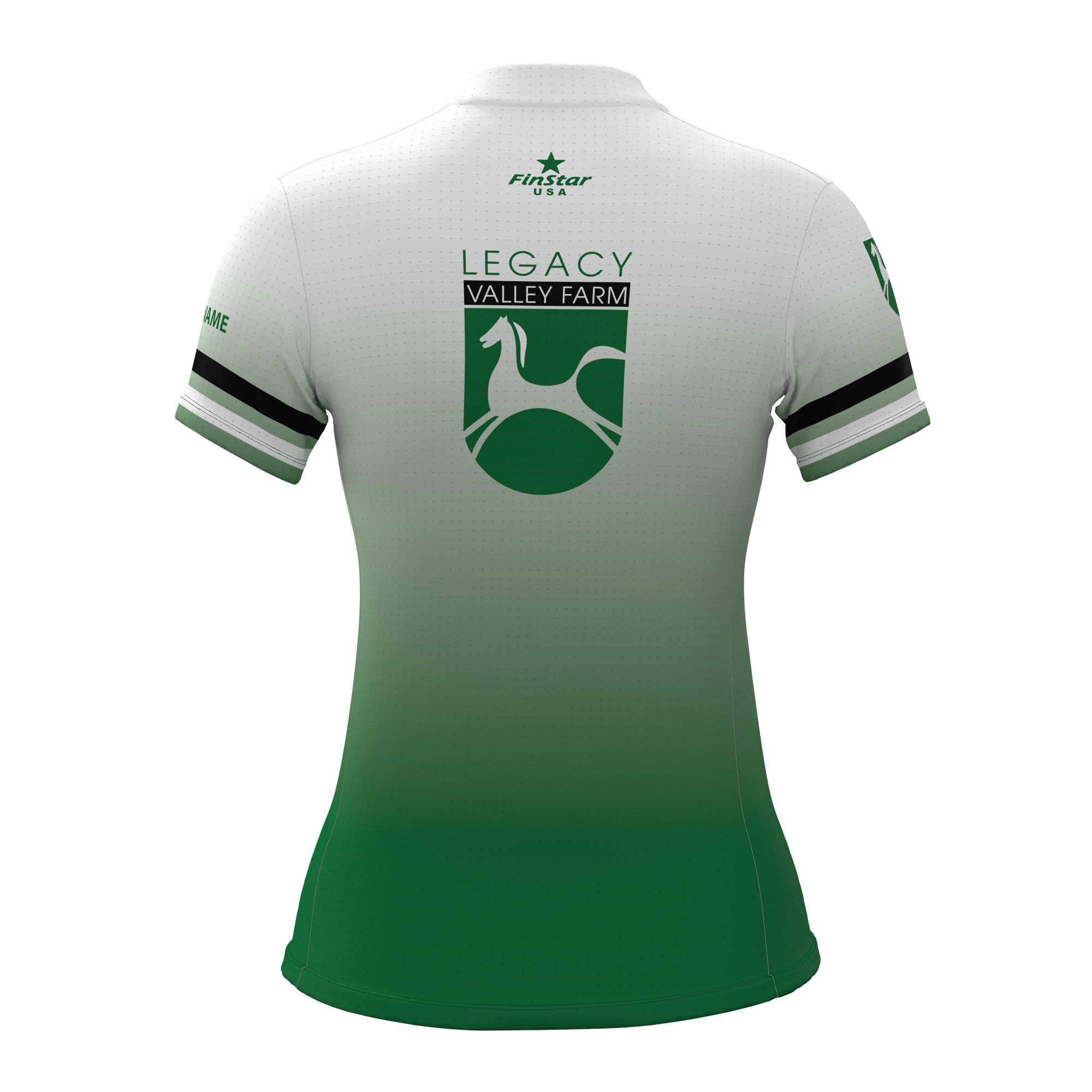 SS Rider Top - LVF green fade
