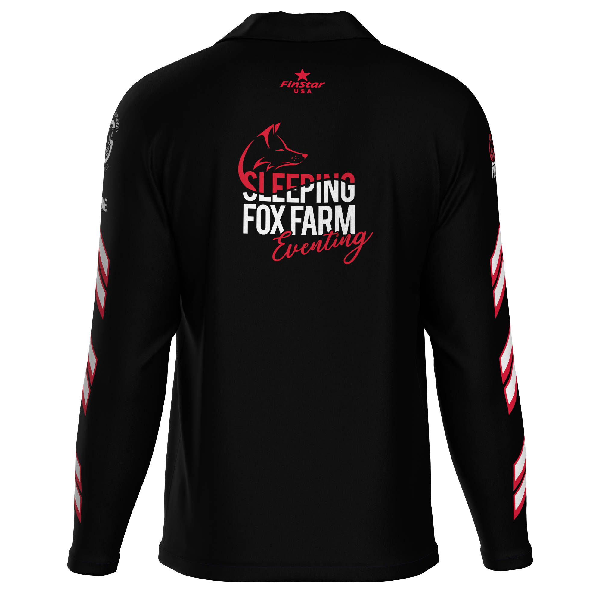 M's Long Sleeve Polo Shirt - SFF - Black