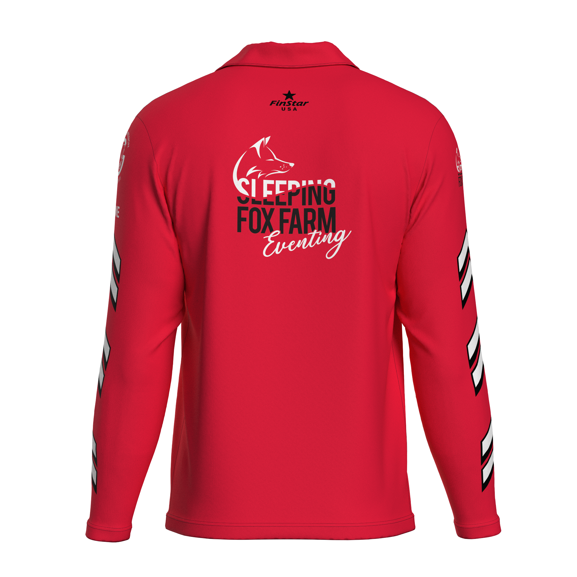 M's Long Sleeve Polo Shirt - SFF - Red