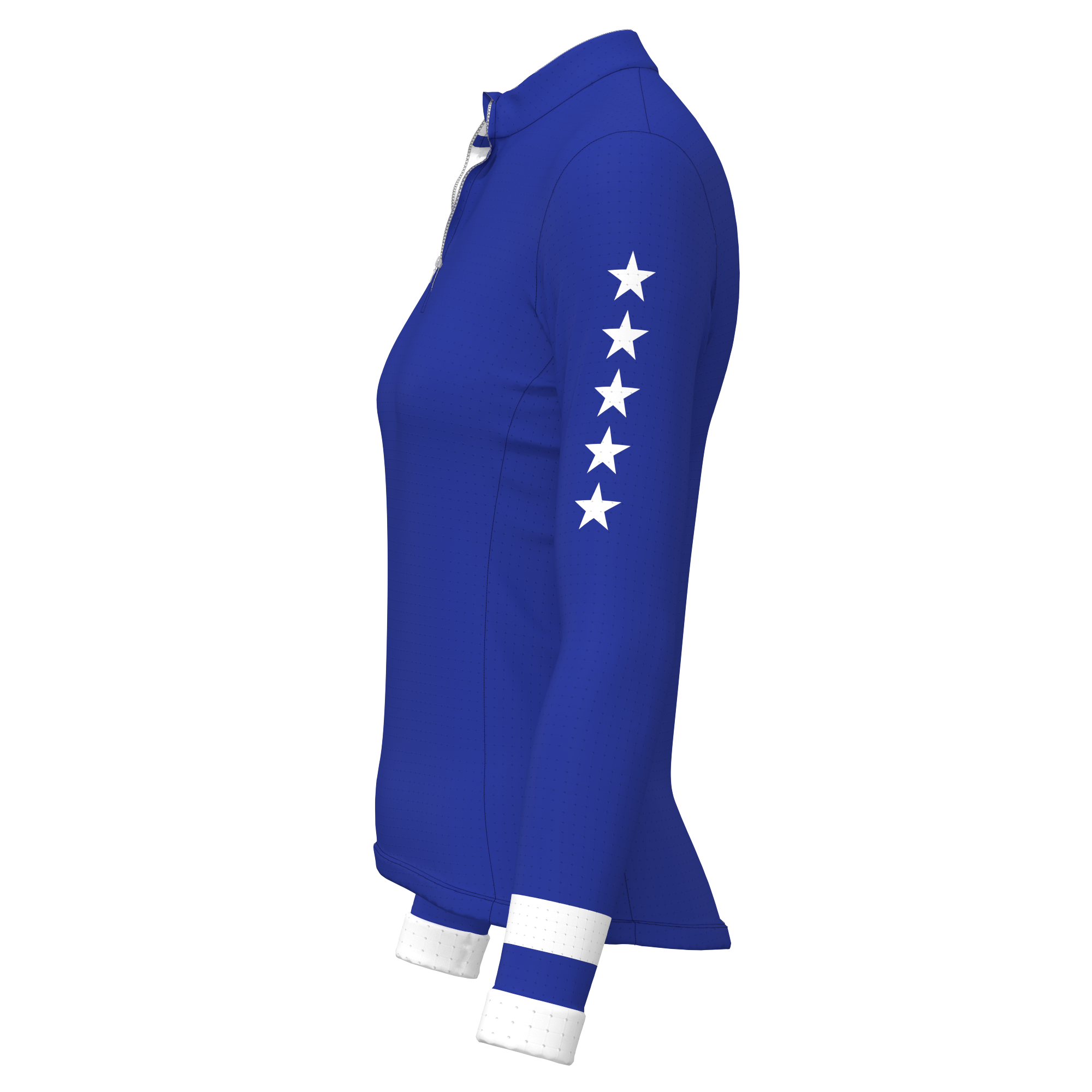 LS Rider top - Stars Collection - Royal Blue/White