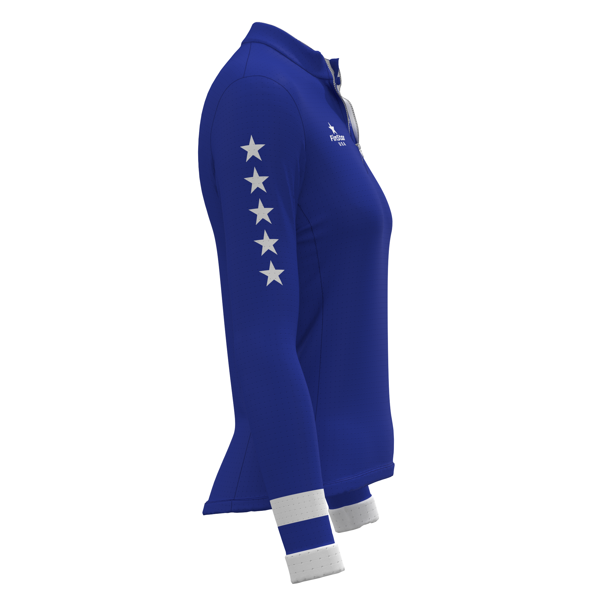 LS Rider top - Stars Collection - Royal Blue/White