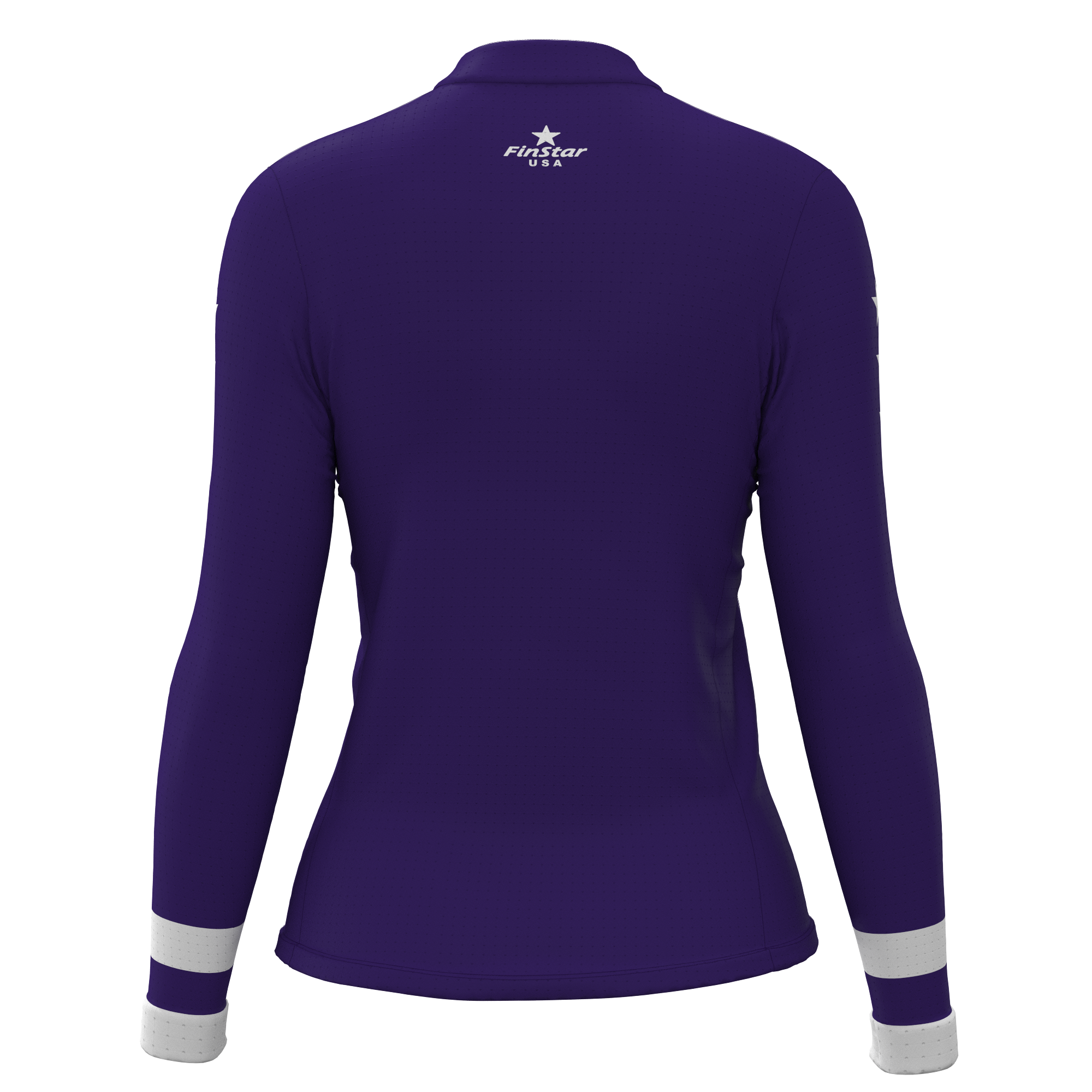 LS Rider top - Stars Collection - Dark Purple/White