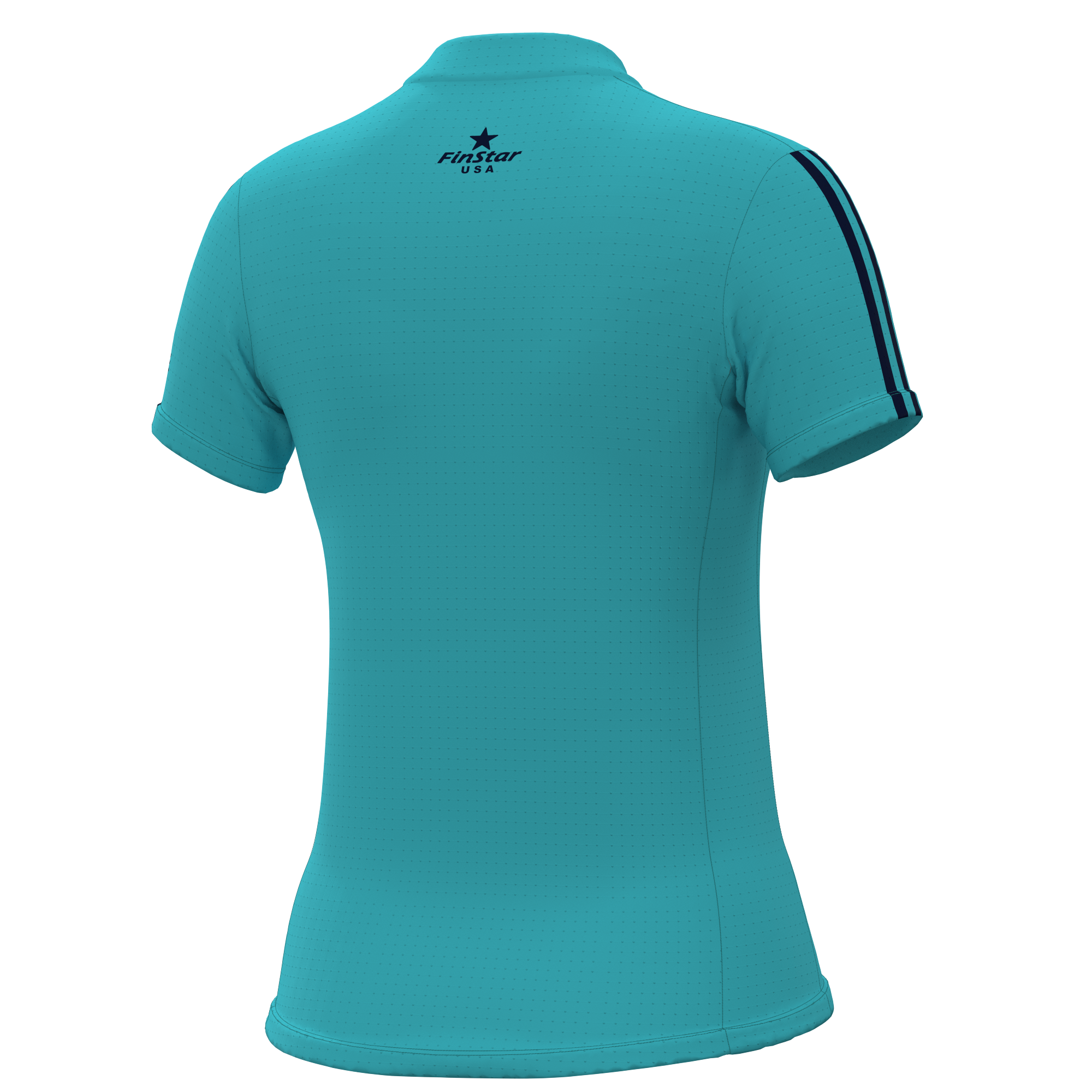 SS Rider Top - Semi Custom - Aqua/Navy Stripes