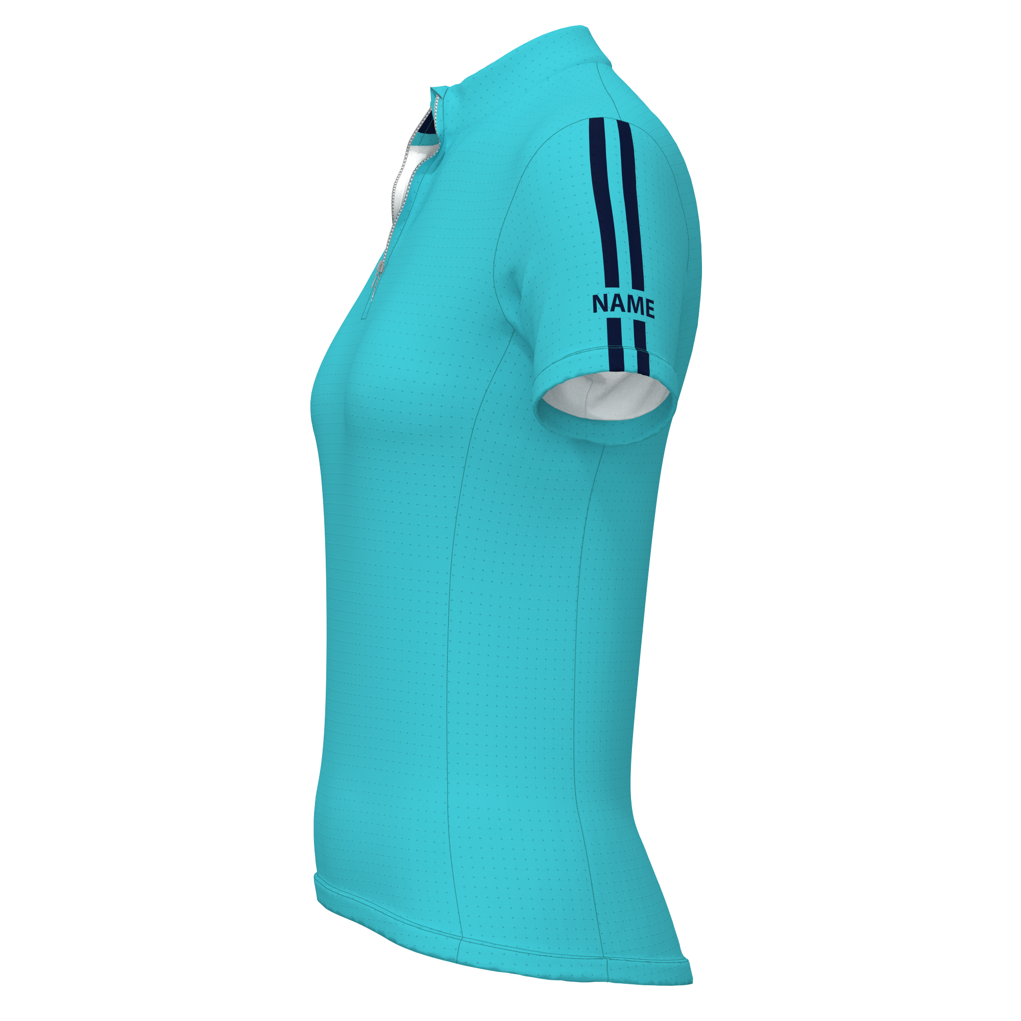 SS Rider Top - Semi Custom - Aqua/Navy Stripes