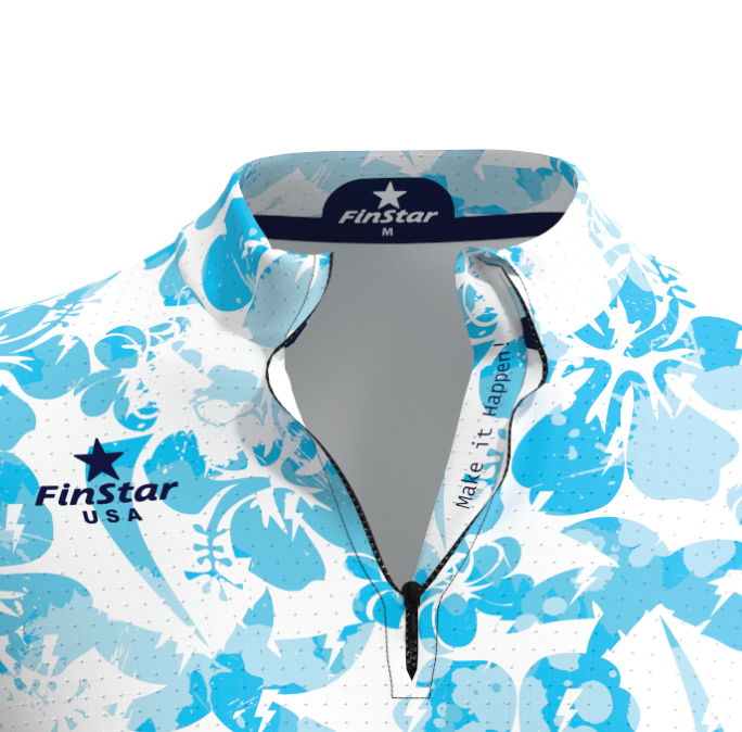 SS Rider Top - Floral Bolts