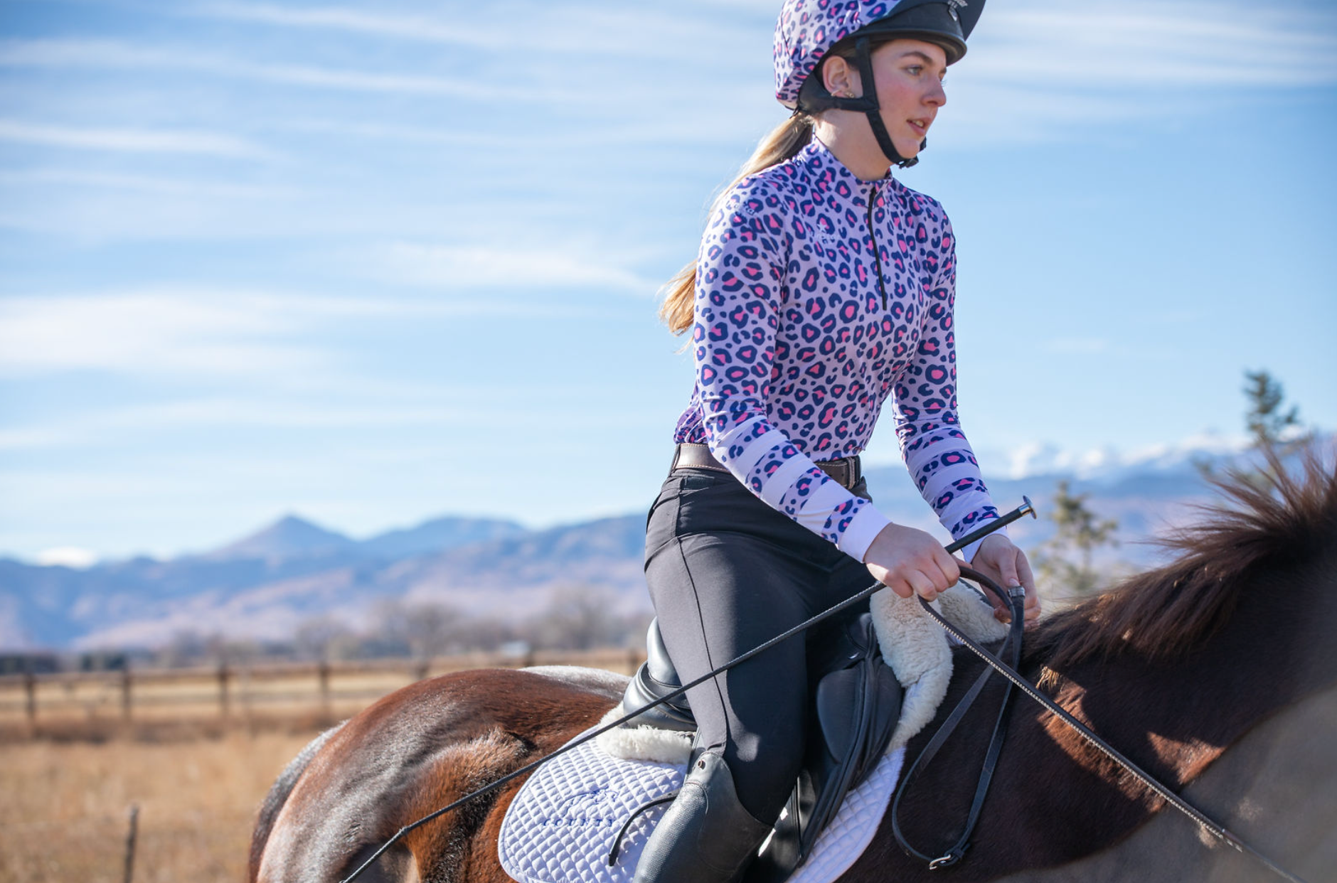 LS Rider Top - Cheetah
