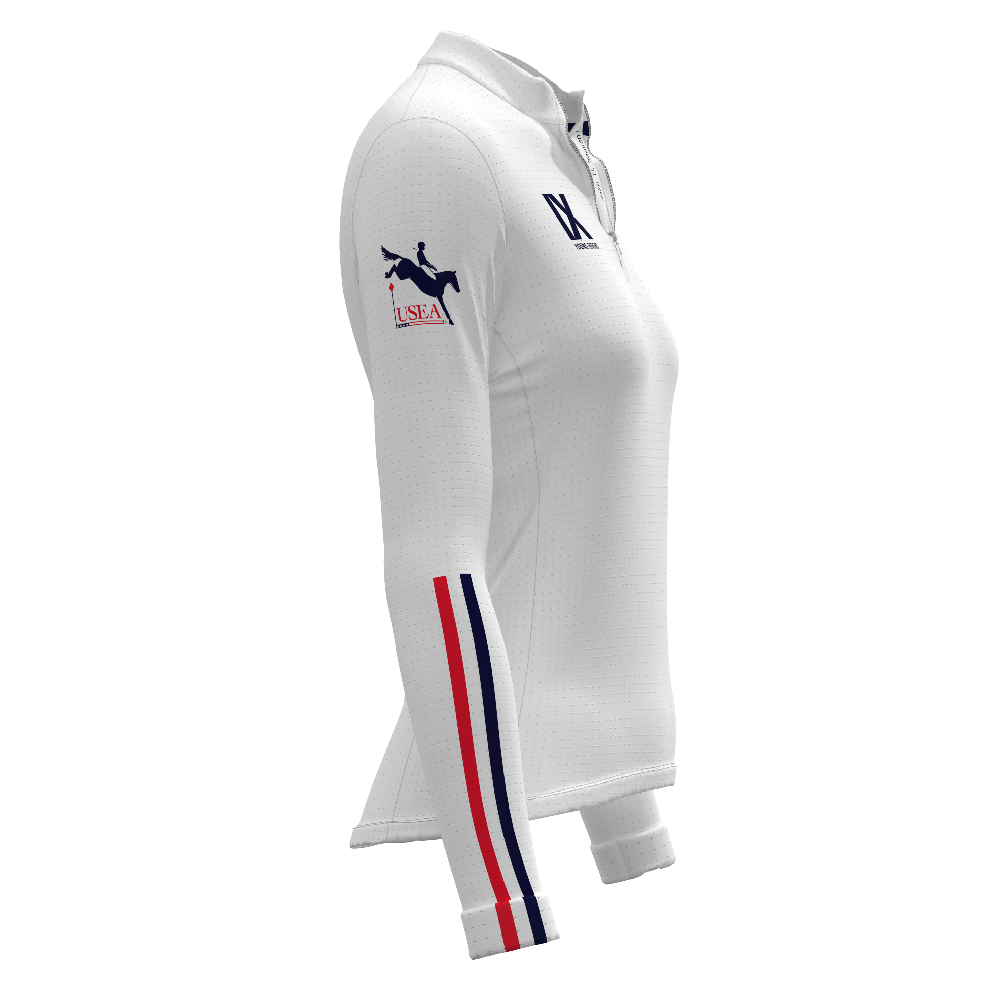 LS Rider Top - Area IX - White