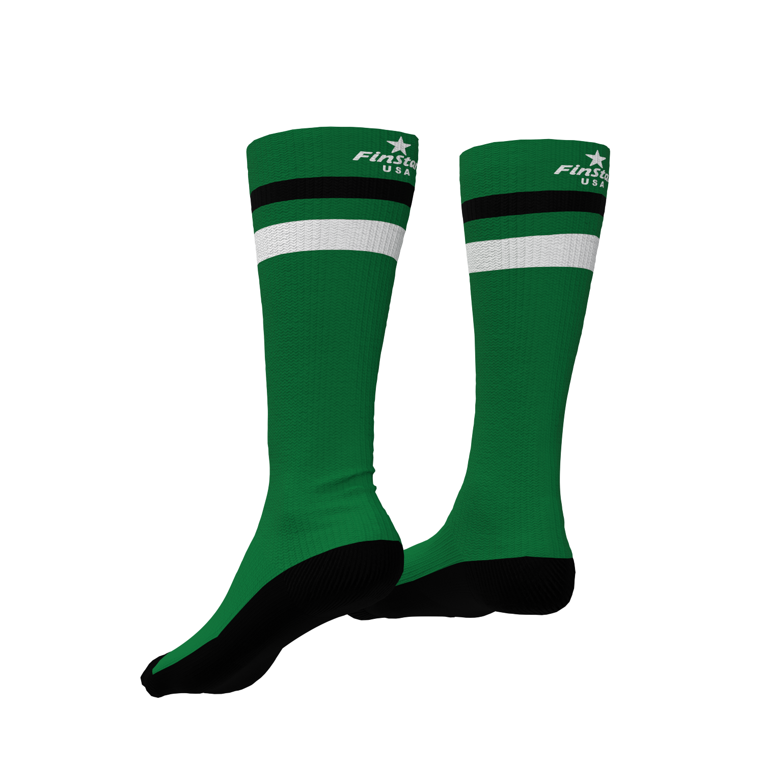 Tall Ride Sock - LVF solid green