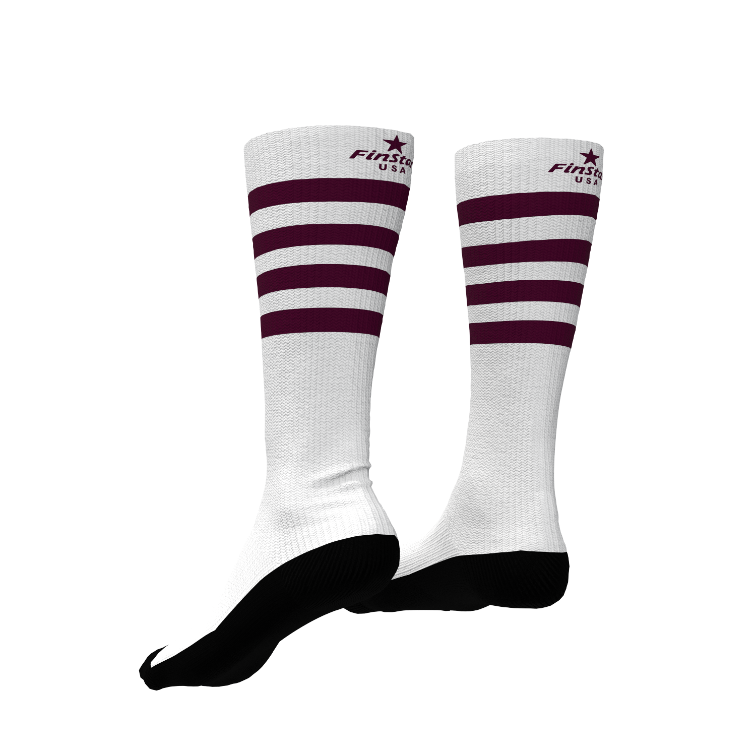 Tall Rider Sock - Oakridge - White