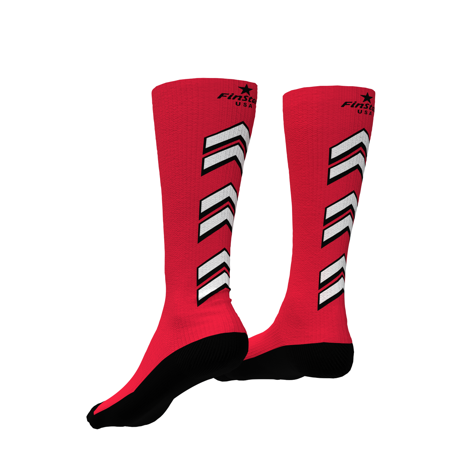 Tall Ride Sock - SFF - Red